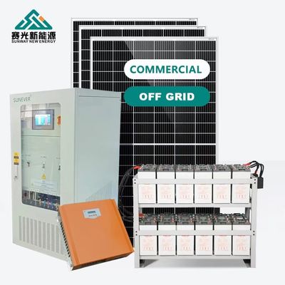 Sistema de gerador solar de 12 kW sistema solar off grid