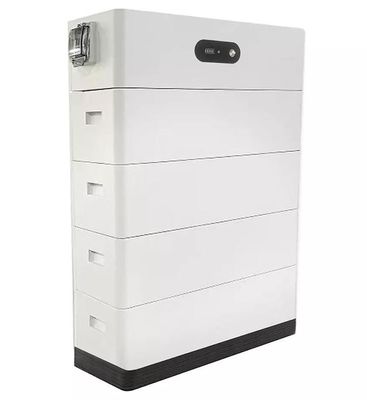 Bateria LiFePO4 Tipo 10KWH 15KWH 20KWH Bateria solar doméstica Bateria recarregável empilhável