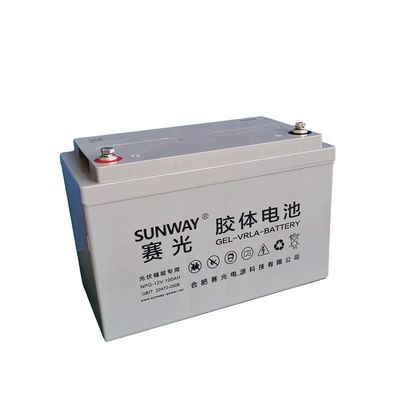 Bateria de gel de ácido de chumbo solar de 12V 200ah/250ah de longa duração para material superior