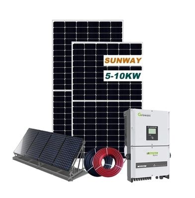 110V 380VAC Sistema solar fotovoltaico Sistemas residenciais de energia solar