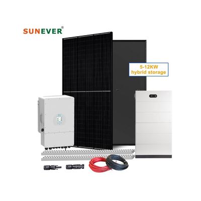 48Vdc híbrido em rede Bateria solar de armazenamento 3kw Sistema solar em rede