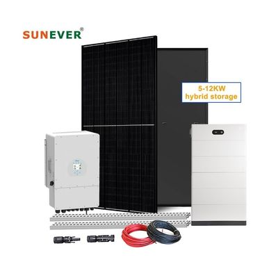 410-700 Watts Sistema de energia solar 5kw 10kw 15kw 20kw Para personalização