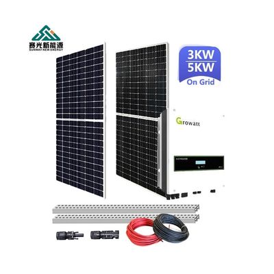 40kw 127V Sistema de alimentação por rede Controlador de carga solar por rede para montagem no solo