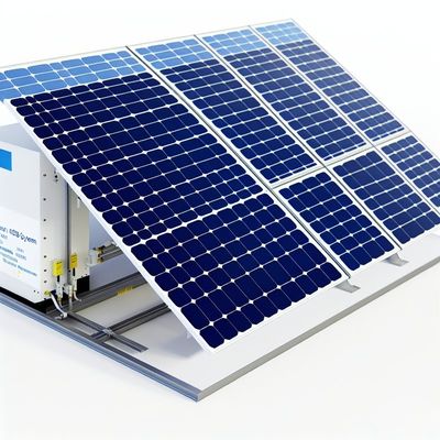 Sistema de energia solar com sistema de montagem STD com telhado inclinado e suporte técnico completo