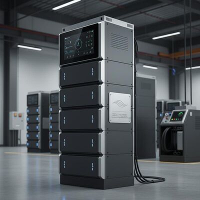 Sistema de Armazenamento de Energia com Faixa de Potência de Saída de 10 a 20 KWh Apresentando Capacidade Nominal de Energia de 5100 Wh Projetado para Gerenciamento de Energia e Suporte à Rede